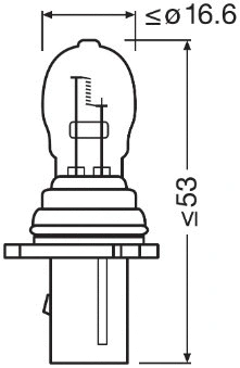Bulb, park/position light (6851)