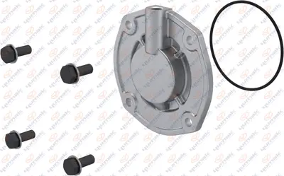 Connecting Flange, air conditioning compressor (01.284)