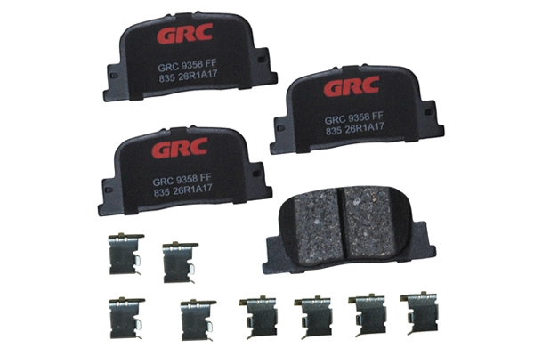 Brake Pad Set, disc brake (GCD835)