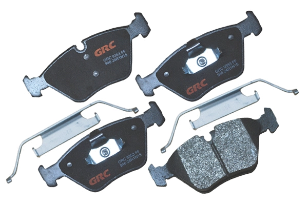 Brake Pad Set, disc brake (GMD946)