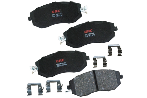 Brake Pad Set, disc brake (GCD1539)