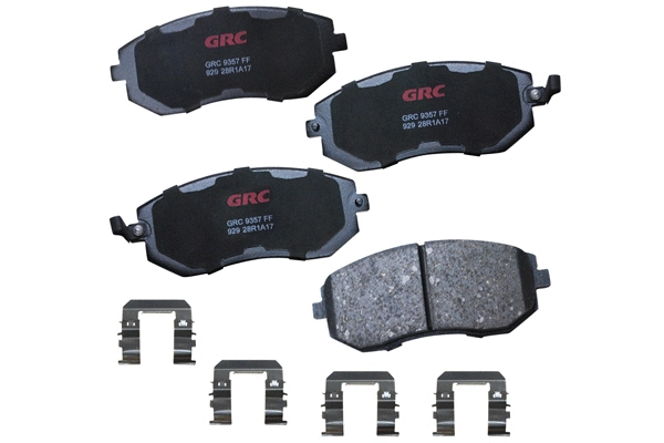 Brake Pad Set, disc brake (GCD929)