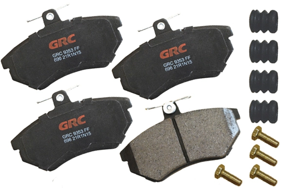 Brake Pad Set, disc brake (GMD696)