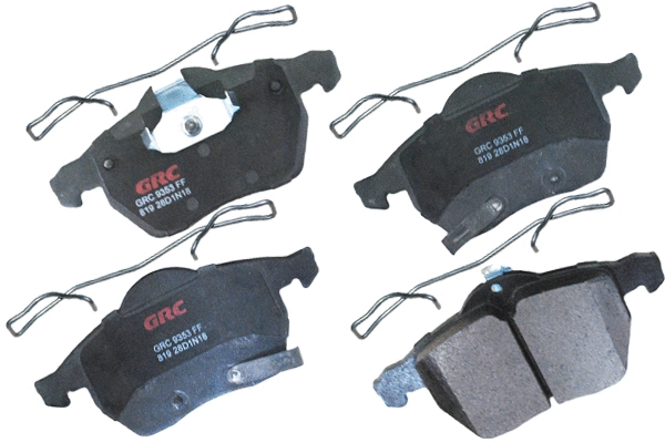 Brake Pad Set, disc brake (GMD819)