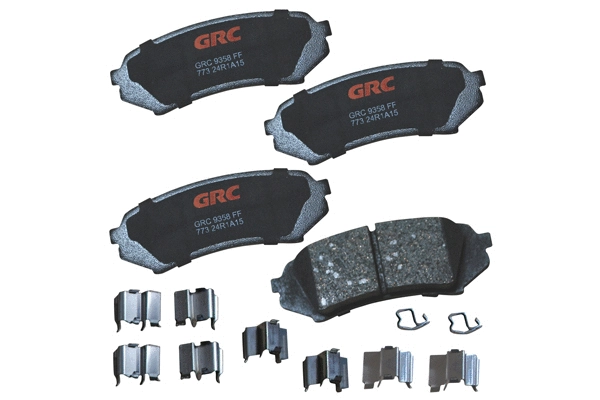 Brake Pad Set, disc brake (GCD773)
