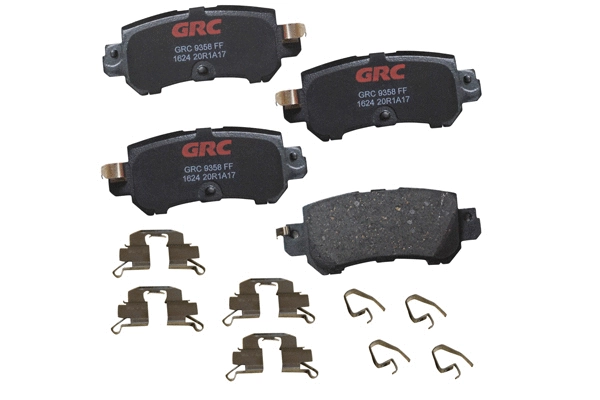 Brake Pad Set, disc brake (GCD1624)