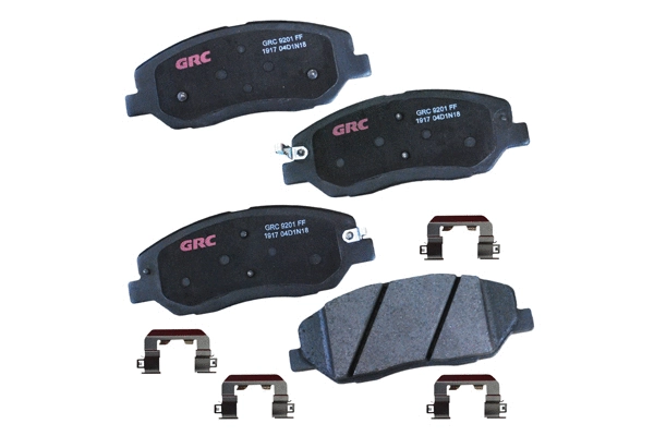 Brake Pad Set, disc brake (GCD1917)