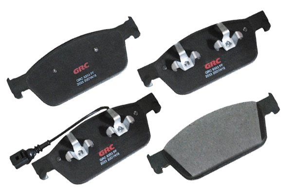 Brake Pad Set, disc brake (GMD2033)