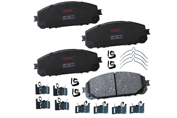 Brake Pad Set, disc brake (GCD1843)
