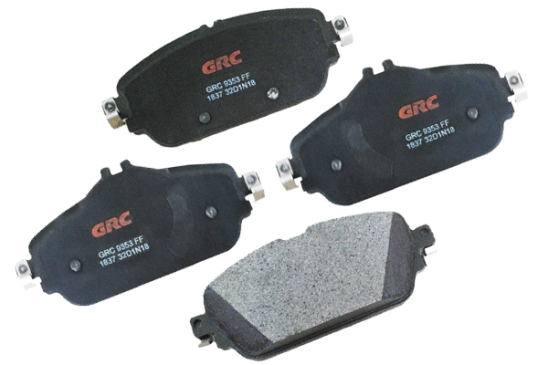 Brake Pad Set, disc brake (GMD1837)