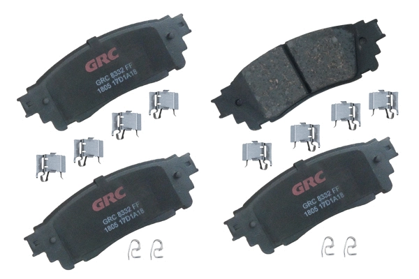 Brake Pad Set, disc brake (GCD1805)
