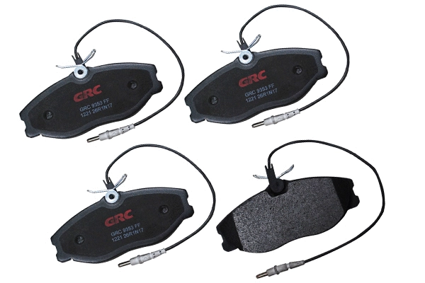 Brake Pad Set, disc brake (GMD1221)