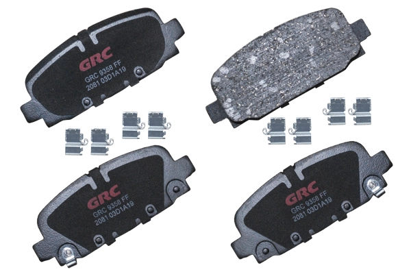 Brake Pad Set, disc brake (GCD2081)