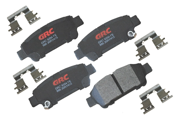 Brake Pad Set, disc brake (GMD995)