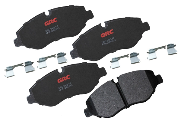 Brake Pad Set, disc brake (GMD1316)