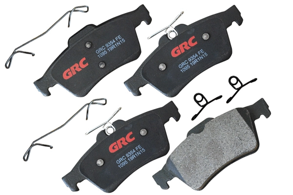 Brake Pad Set, disc brake (GMD1095)