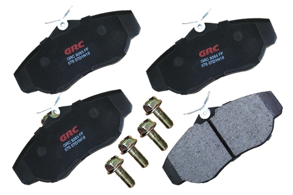 Brake Pad Set, disc brake (GMD676)