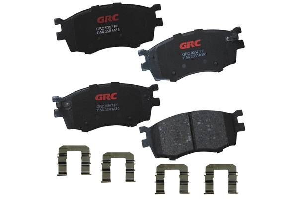 Brake Pad Set, disc brake (GCD1156)
