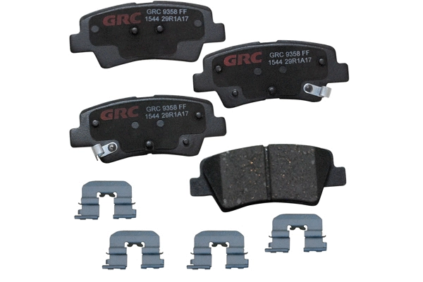 Brake Pad Set, disc brake (GCD1544)