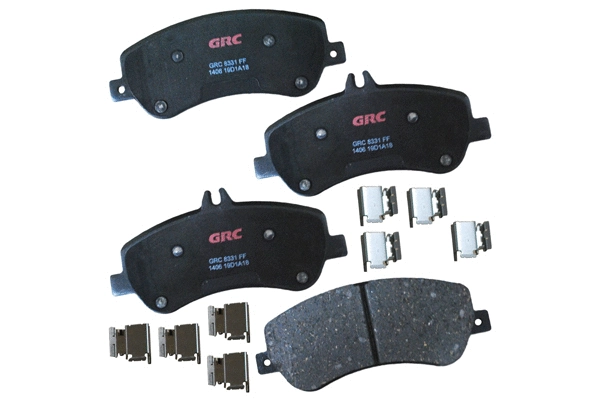 Brake Pad Set, disc brake (GCD1406)