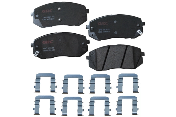 Brake Pad Set, disc brake (GCD1295)