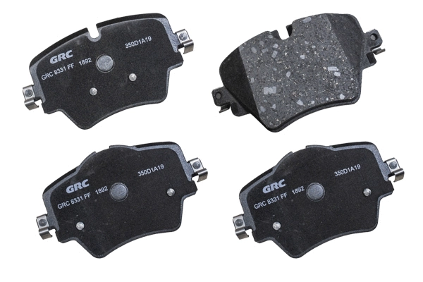 Brake Pad Set, disc brake (GCD1892)