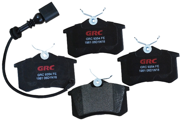 Brake Pad Set, disc brake (GMD1981)