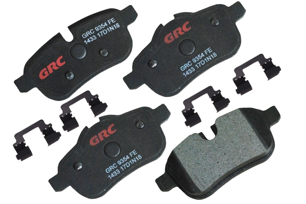 Brake Pad Set, disc brake (GMD1433)