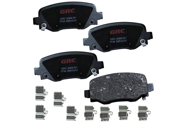 Brake Pad Set, disc brake (GCD1734)