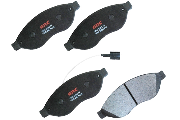 Brake Pad Set, disc brake (GMD1489)
