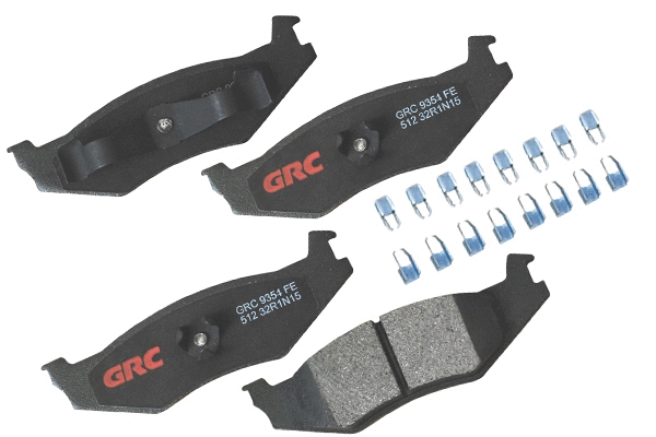 Brake Pad Set, disc brake (GMD512)