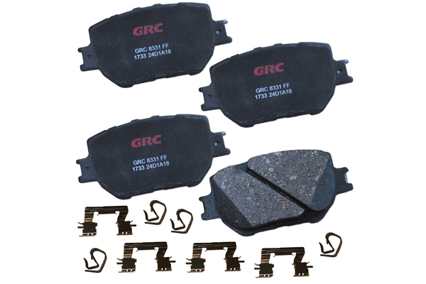 Brake Pad Set, disc brake (GCD1733)