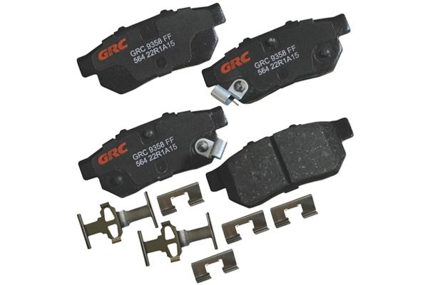 Brake Pad Set, disc brake (GCD564)