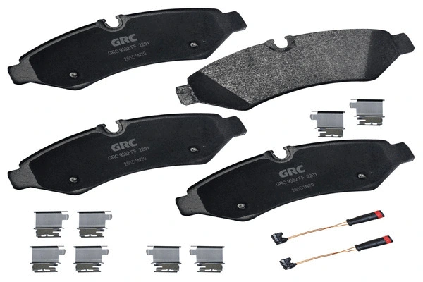 Brake Pad Set, disc brake (GMD2201)