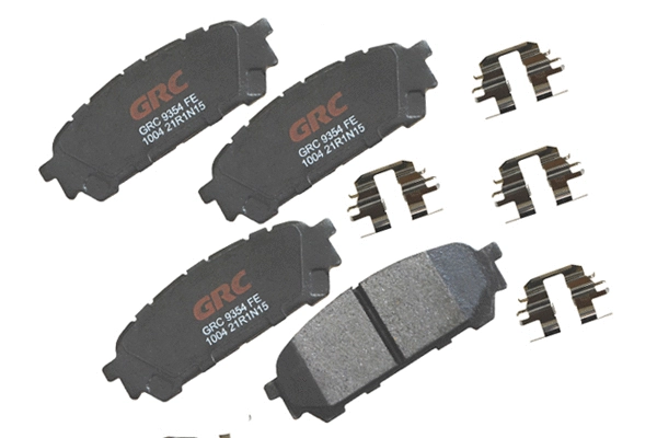 Brake Pad Set, disc brake (GMD1004)