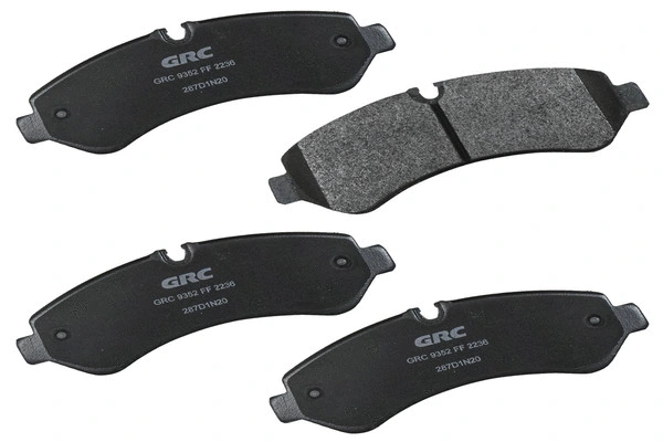 Brake Pad Set, disc brake (GMD2236)