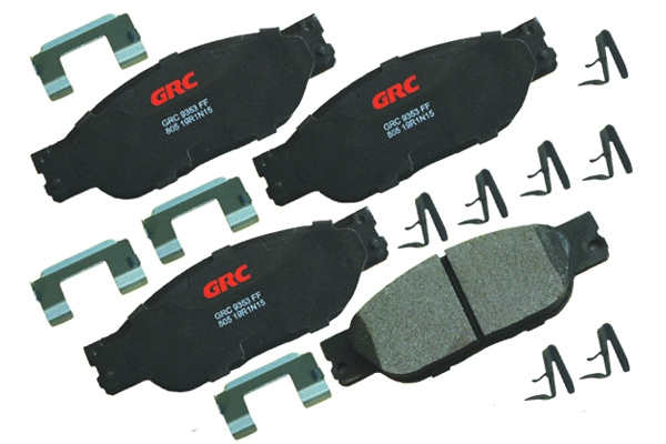 Brake Pad Set, disc brake (GMD805)