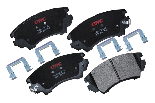 Brake Pad Set, disc brake (GMD1404)