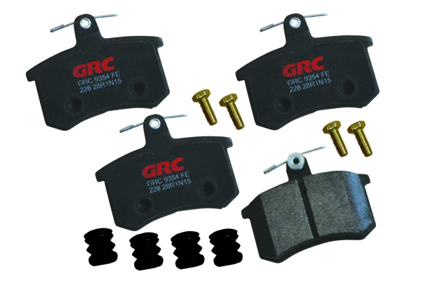 Brake Pad Set, disc brake (GMD228)