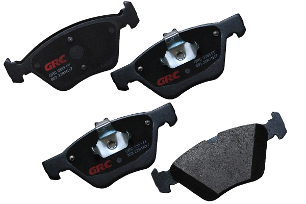 Brake Pad Set, disc brake (GMD853)
