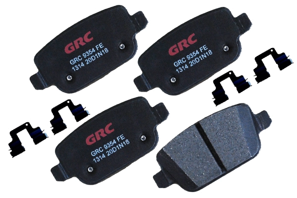 Brake Pad Set, disc brake (GMD1314)