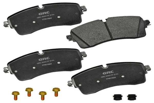Brake Pad Set, disc brake (GMD2133)