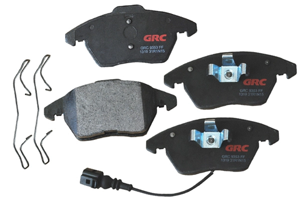 Brake Pad Set, disc brake (GMD1319)