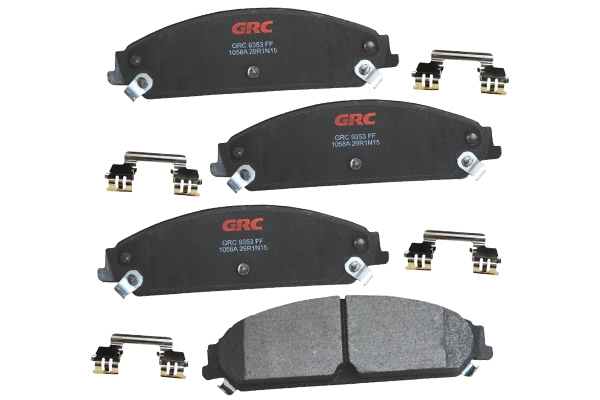 Brake Pad Set, disc brake (GMD1058A)