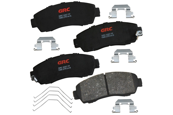 Brake Pad Set, disc brake (GCD1089)