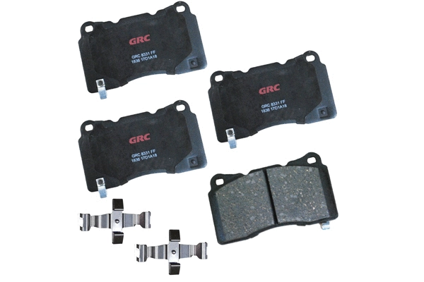 Brake Pad Set, disc brake (GCD1836)