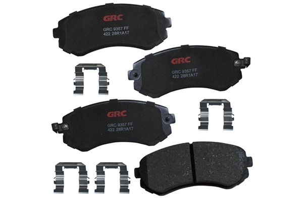 Brake Pad Set, disc brake (GCD422)