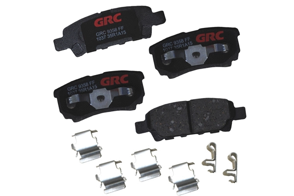 Brake Pad Set, disc brake (GCD1037)