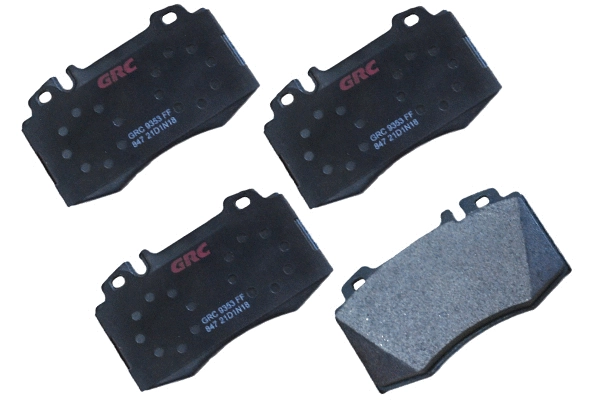 Brake Pad Set, disc brake (GMD847)
