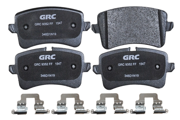 Brake Pad Set, disc brake (GMD1547)